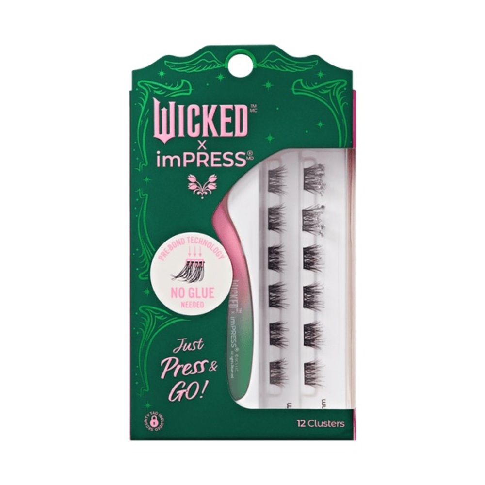 💞HP💞Wicked x imPRESS No Glue Eyelash Clusters